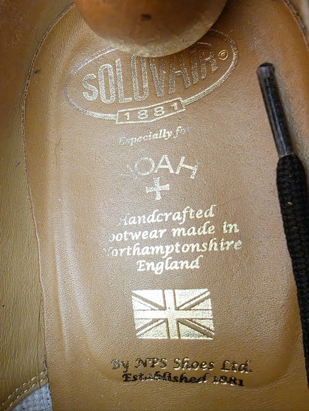 Solovair shoes have